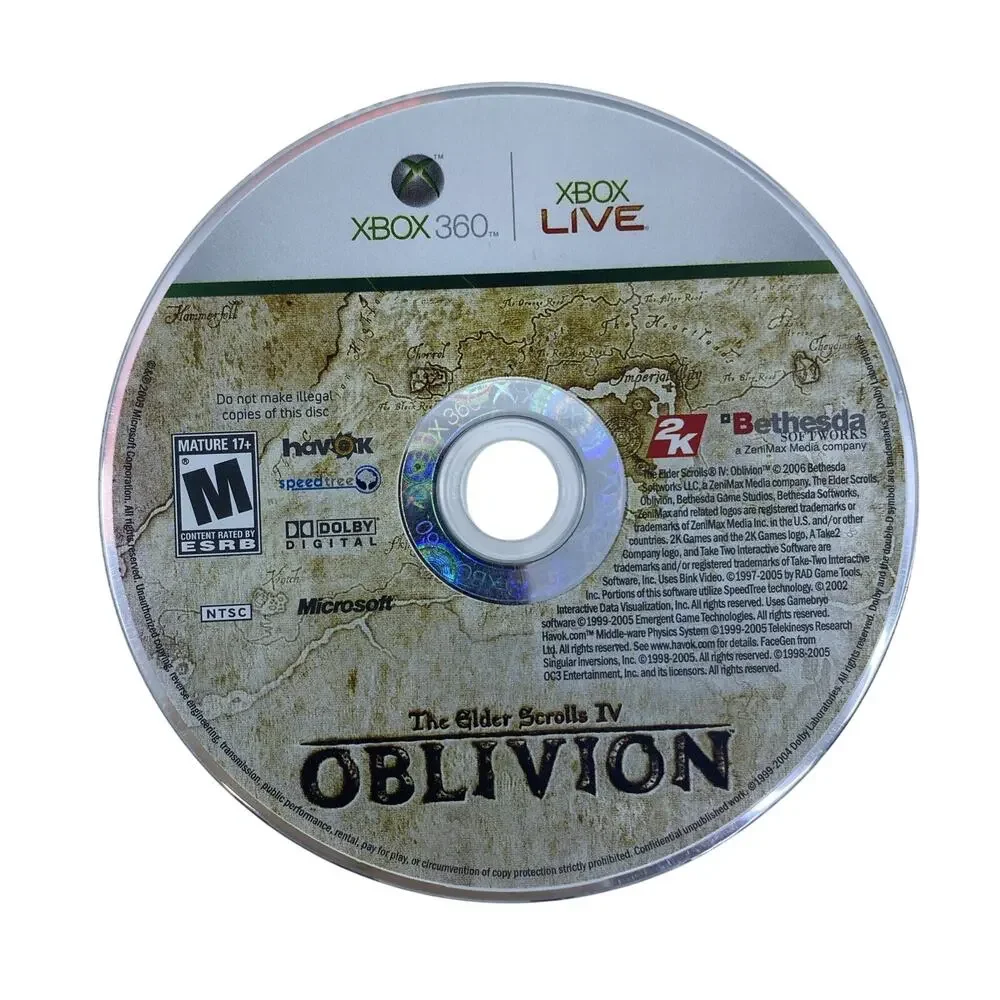 Xbox 360 RPG 3 Game Lot Final Fantasy XIII Oblivion Skyrim Bethesda Square Enix